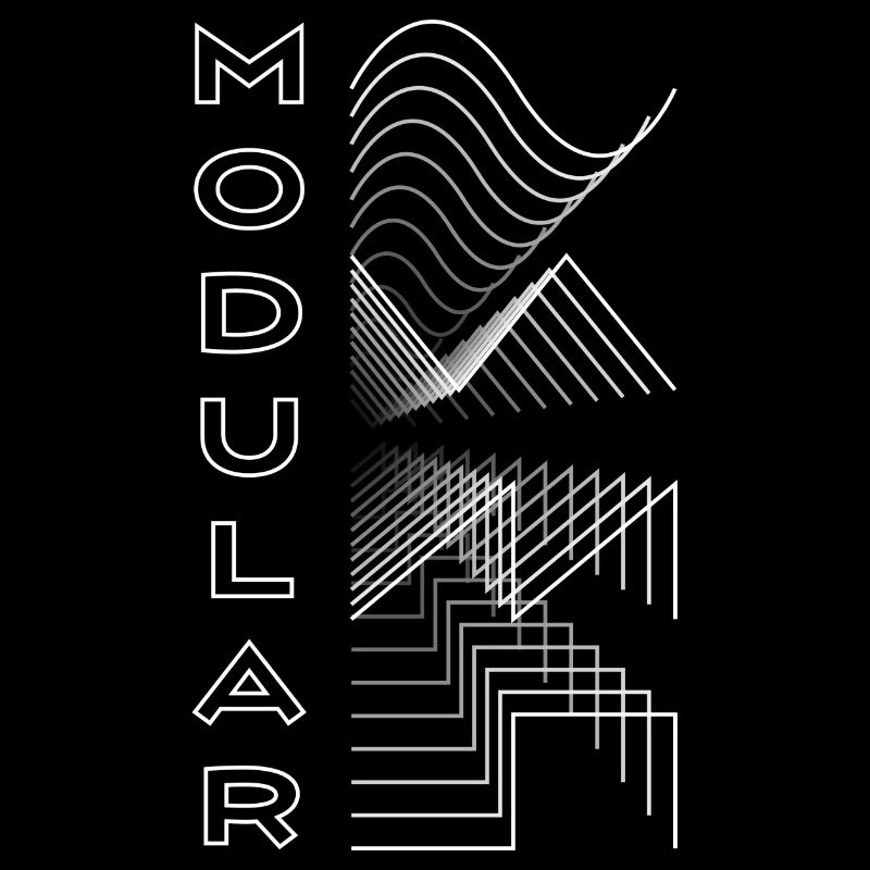 Modular Waveform Audio Analog Design Modular Gift
