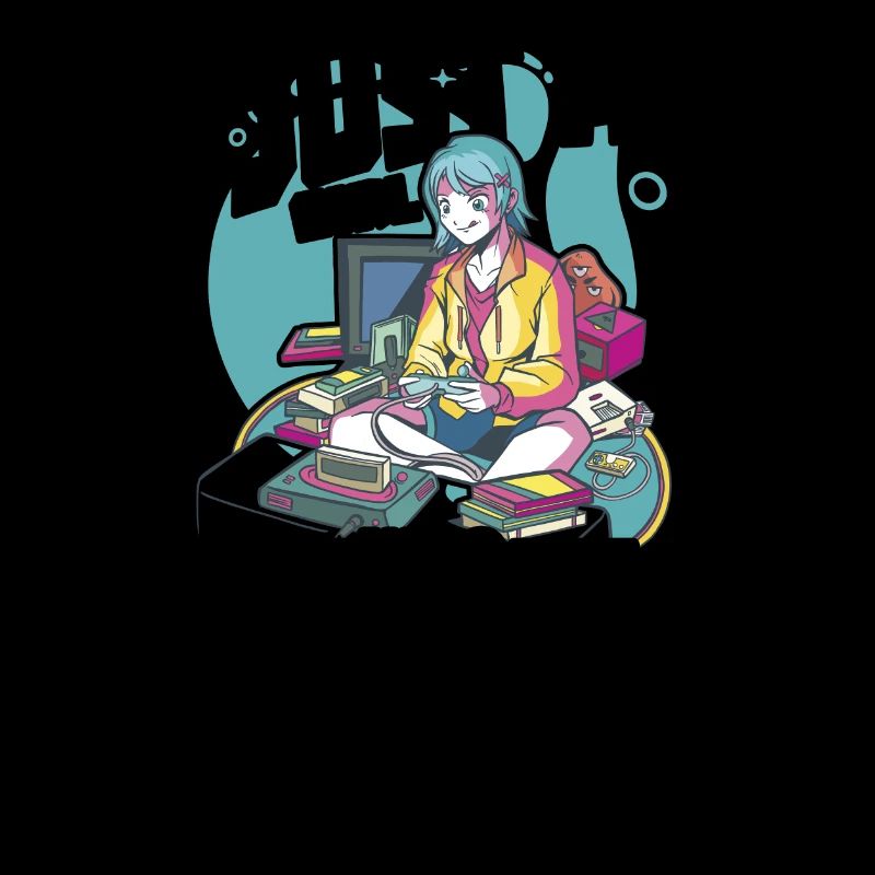 Game Nerd Game Console Gaming Play Gamepad