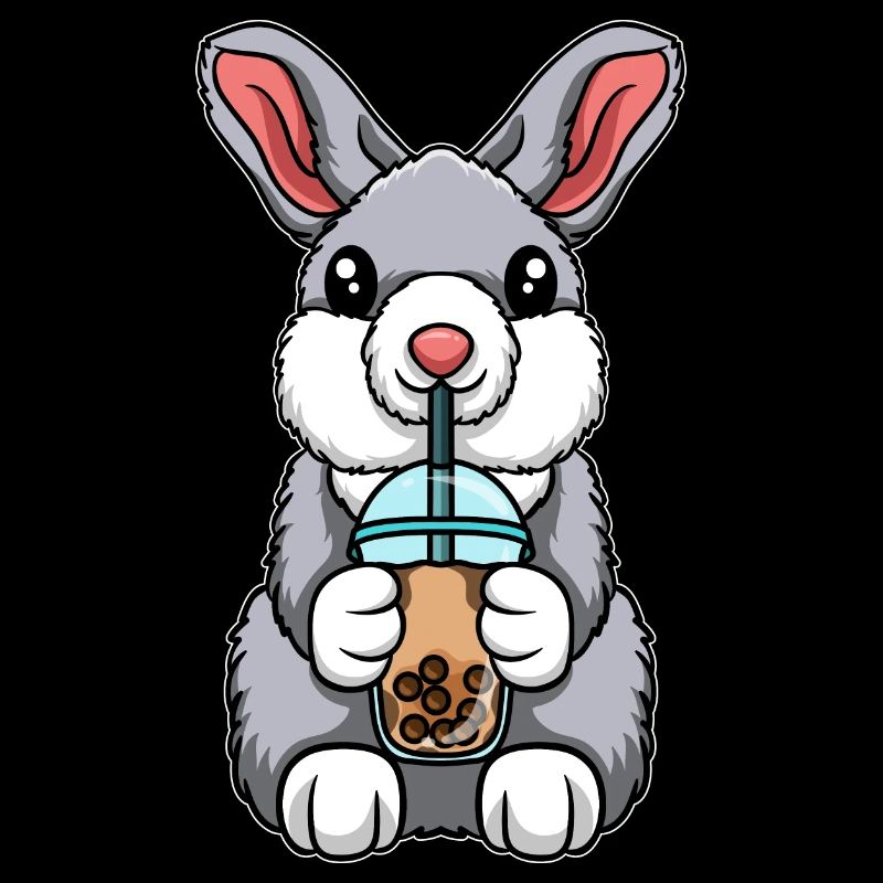 Kawaii Bubble Tea Hase