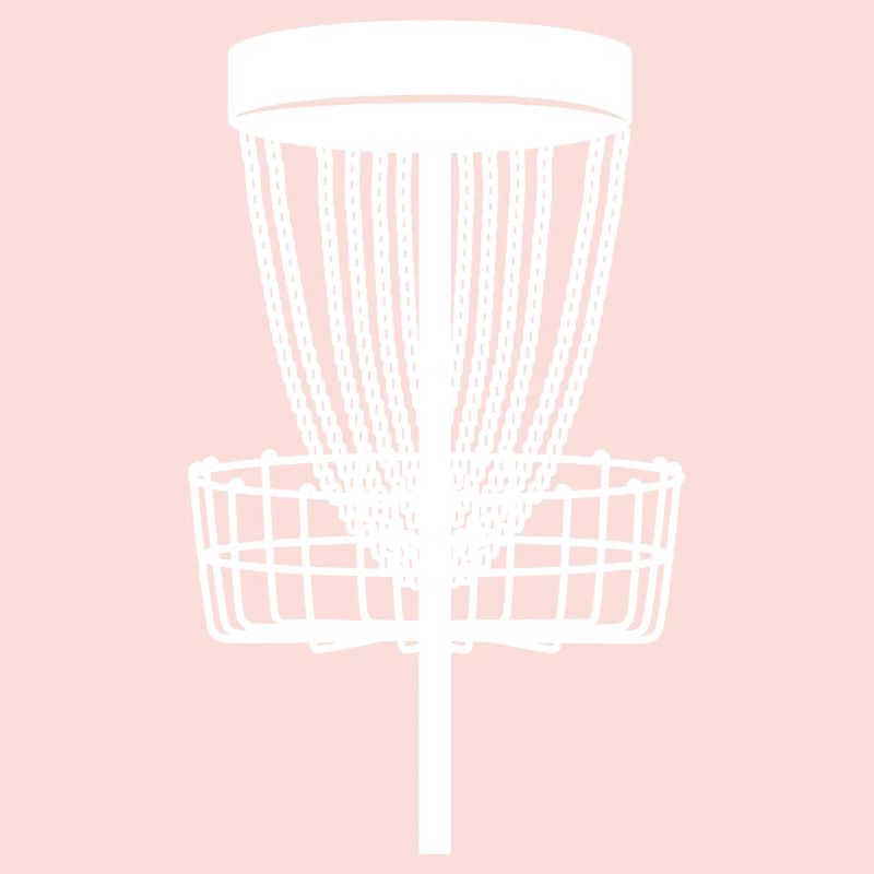 Disc Golf Basket Disc Golf Silhouette Discgolfer