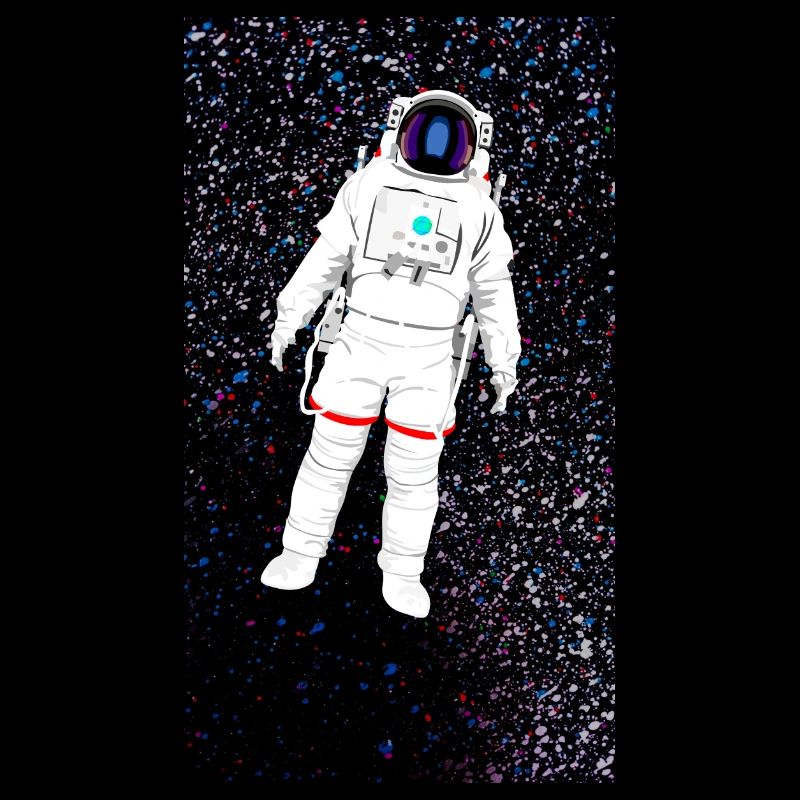Un astronaute dans l’espace