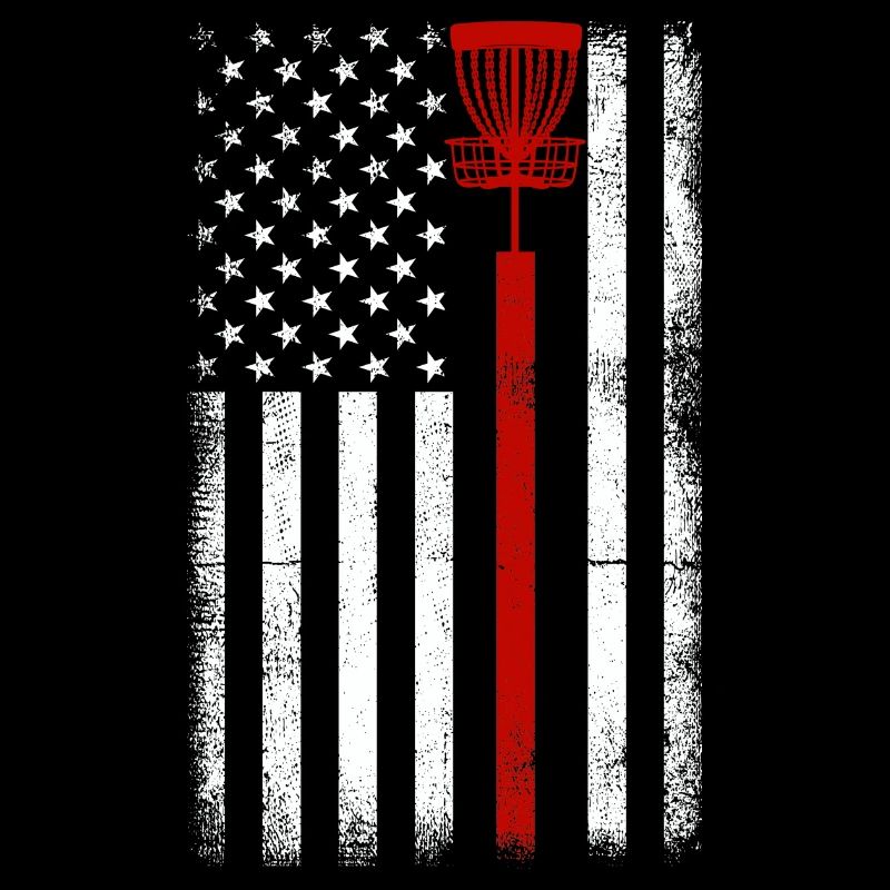Scheibengolf Scheibengolfer American Falg Patriot