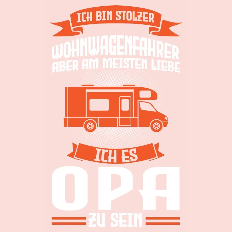 Camper Opa Großvater Geschenk
