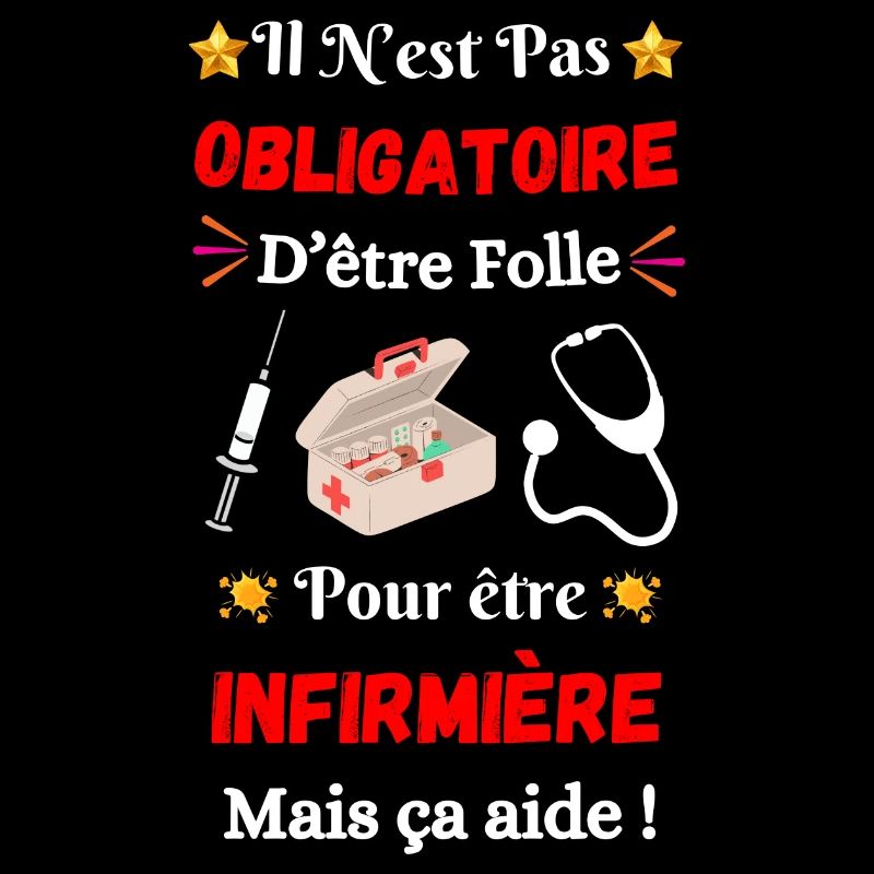Folle et infirmière
