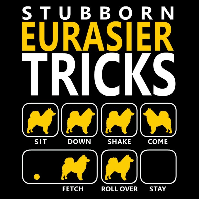 Hartnäckige Eurasier-Tricks