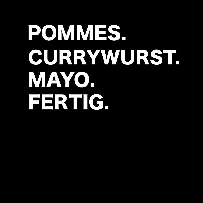 Pommes Currywurst Mayo Lustige Geschenkidee