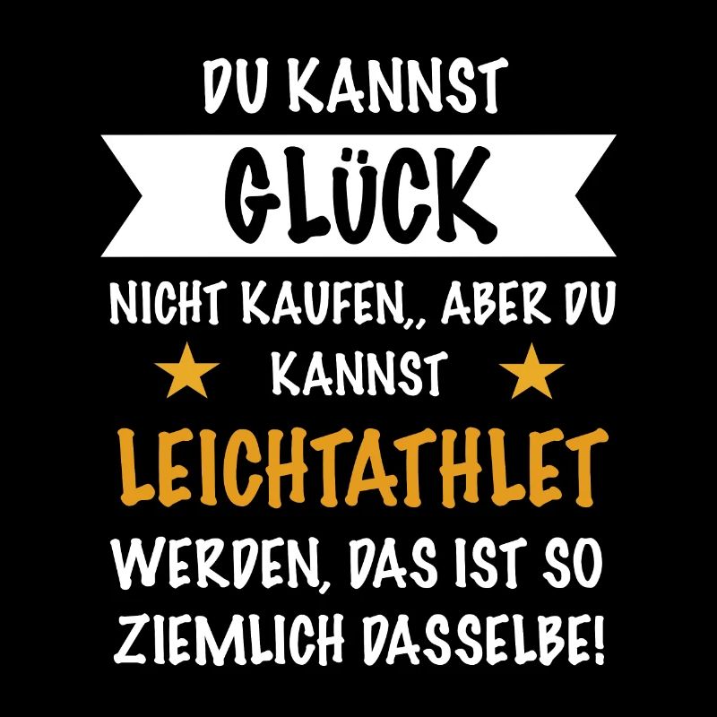 Leichtathletik Glück Geschenk