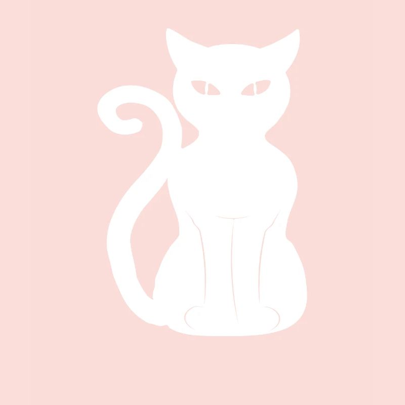 Conception de chat animal mignon