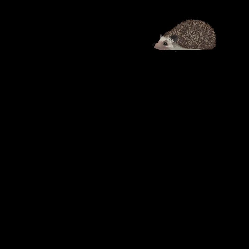 Igel Tasche, lustiger Igel