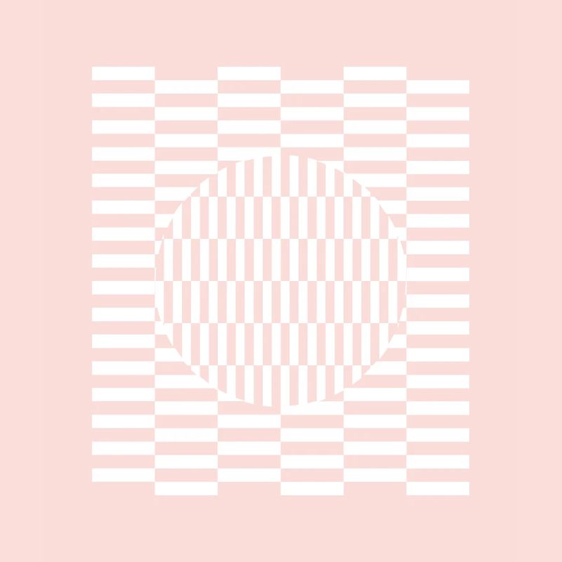 Imagination d'illusion de perception de grille visuelle