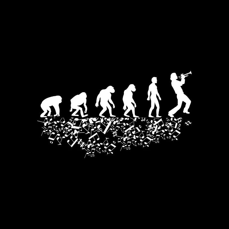 Evolution with a trumpeter