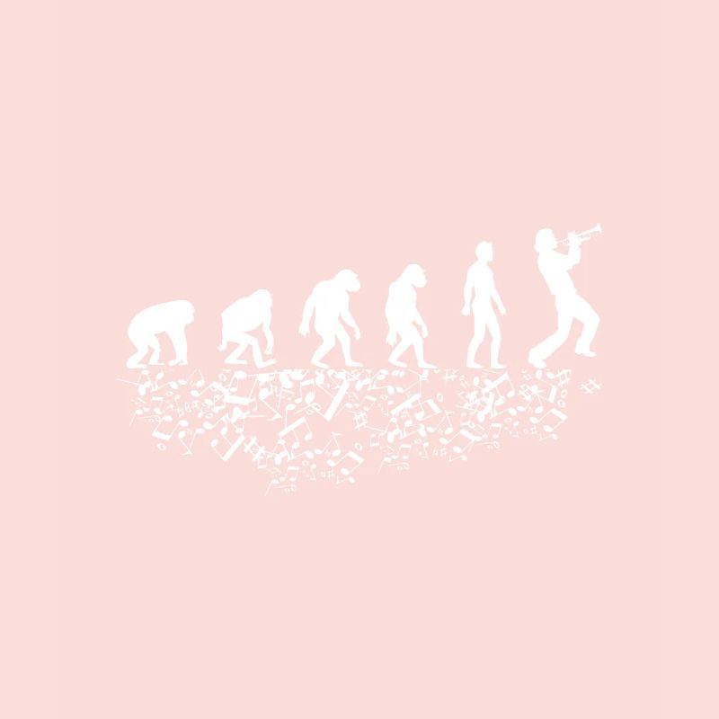 Evolution mit Trompeter