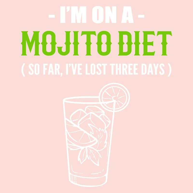 Mojito -Diät Starker Trinker Geschenk