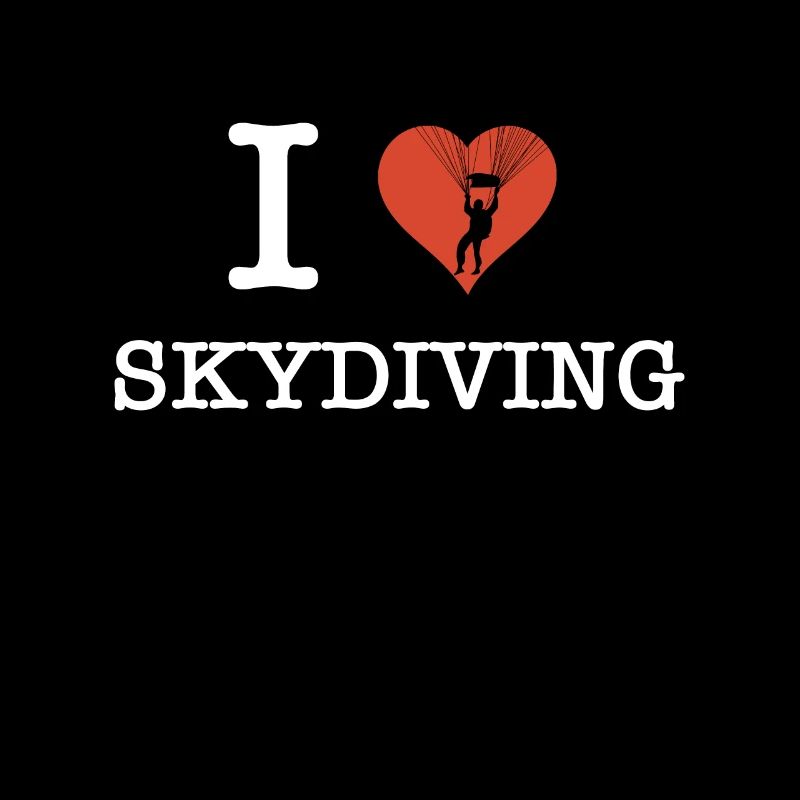Lustiger Fallschirmspringer-Spruch Skydiver