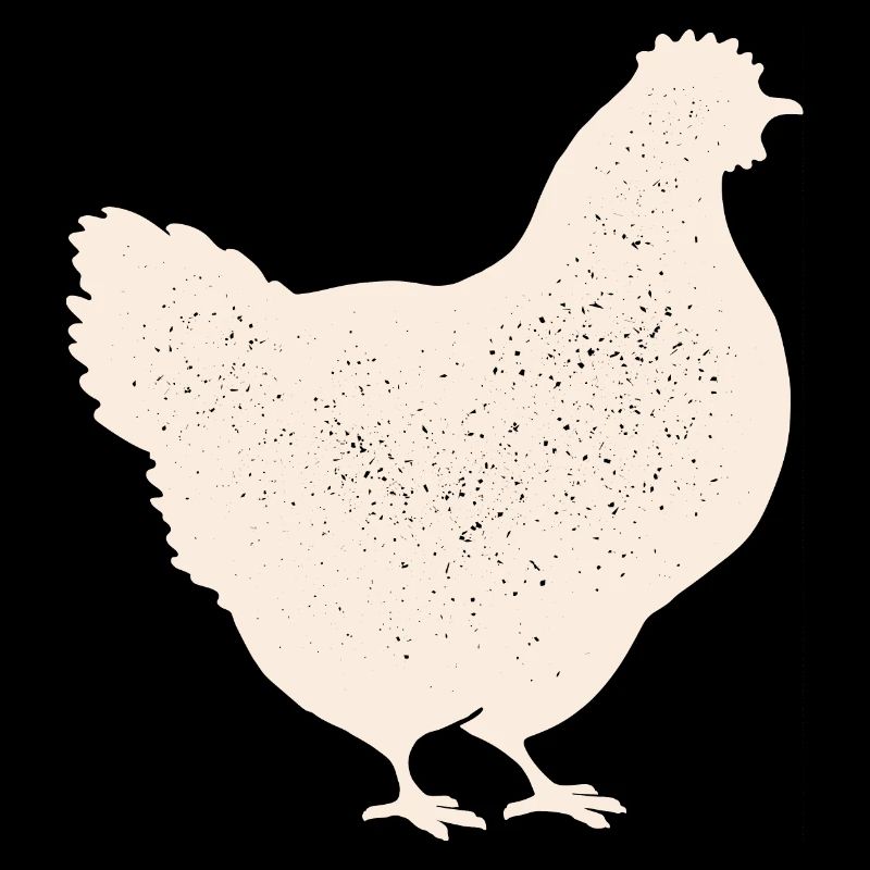 retro chicken
