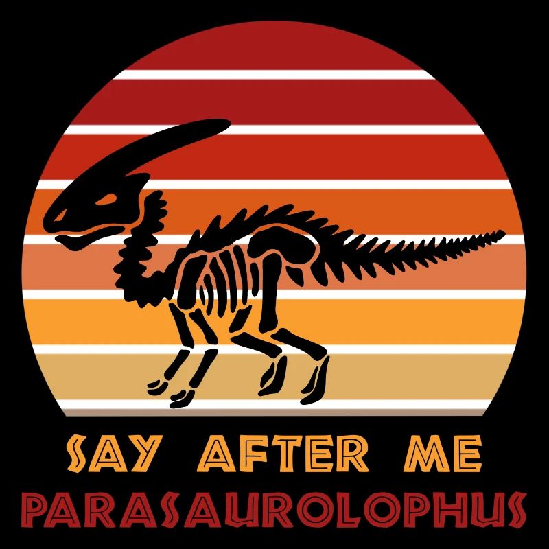 Dinosaurier Parasaurolophus witzig Dino Geschenk