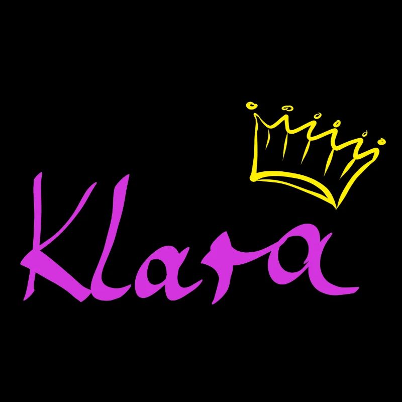 Klara avec une couronne comme idée cadeau