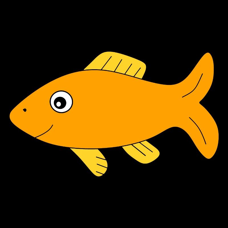 yellow fish comic fish