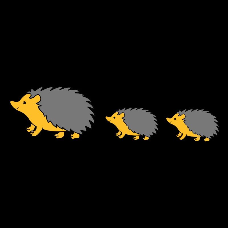 famille de hérisson