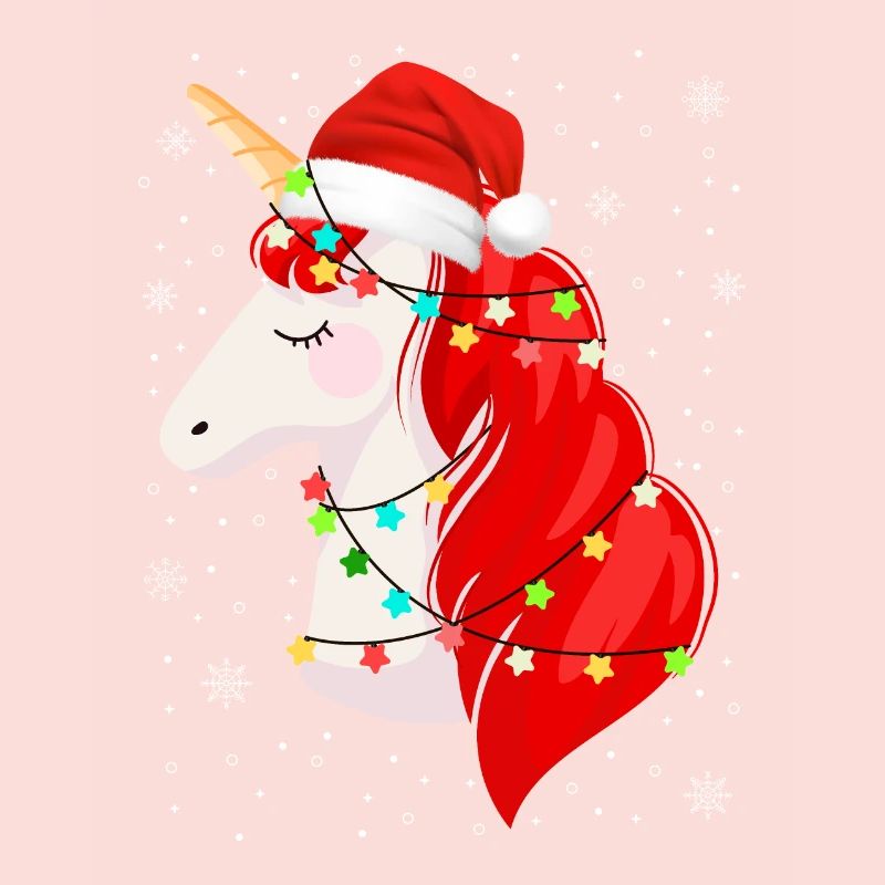 Weihnachts-Einhorn