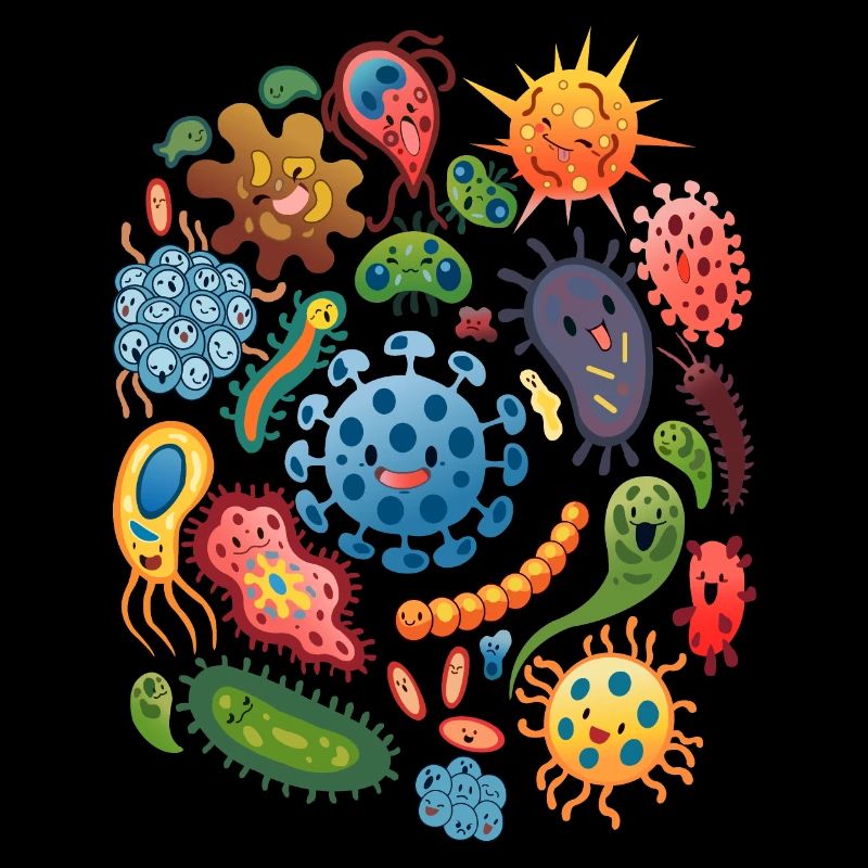 Virus Bactérie