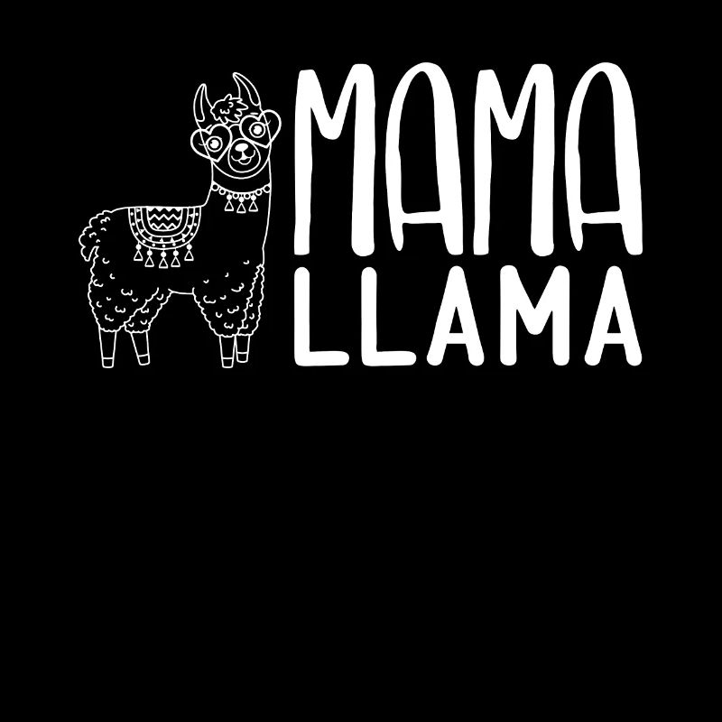 Mama Llama Lama Muttertag Mutter Peru Alpaka Stolz