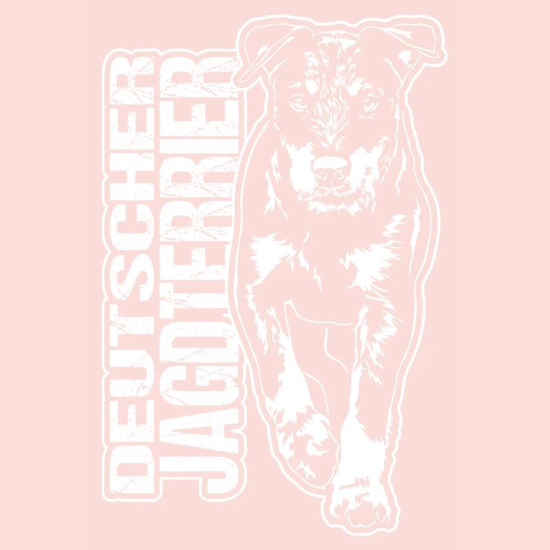 DEUTSCHER JAGDTERRIER Hunde Portrait Jagdhunde