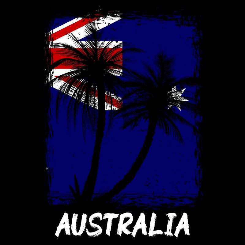 Drapeau de l’Australie sous le drapeau australien