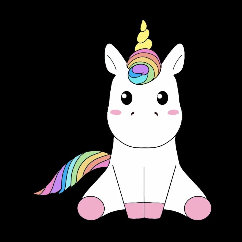 Einhorn Regenbogen Unicorn Rainbow