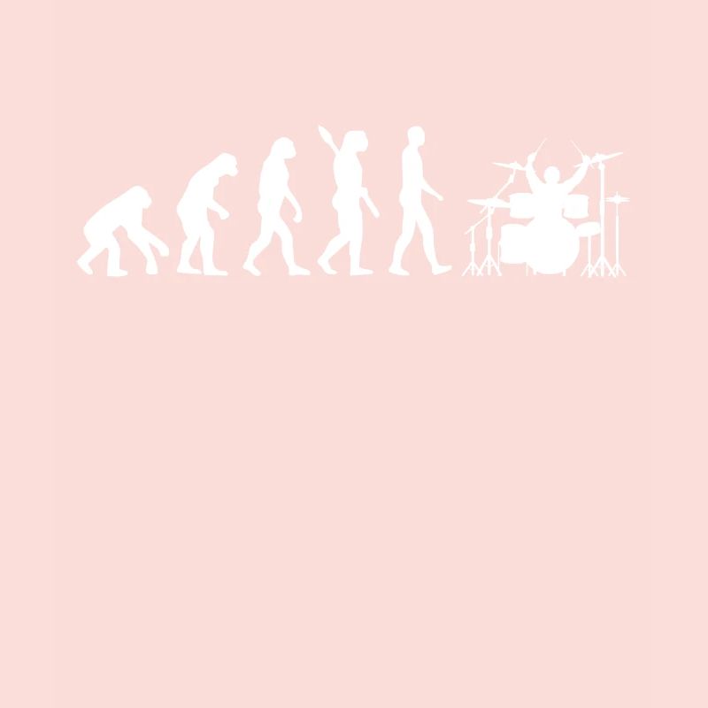 Drummer Drums Evolution Cadeau de batteur