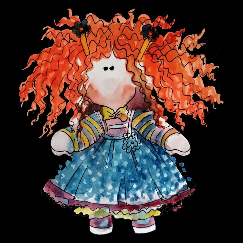 poupée rousse