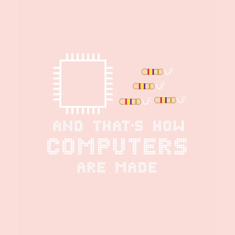 Computer Hardware PC Nerd Motherboard