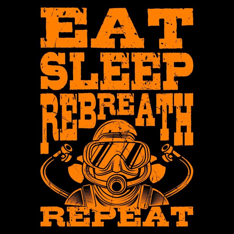 Eat Sleep Repeat Rebreather Dive Tec Diver
