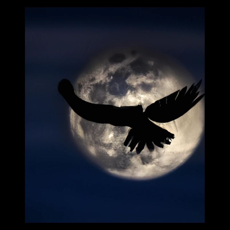 Goth Gothic Lover Schatten Eines Raubvogels