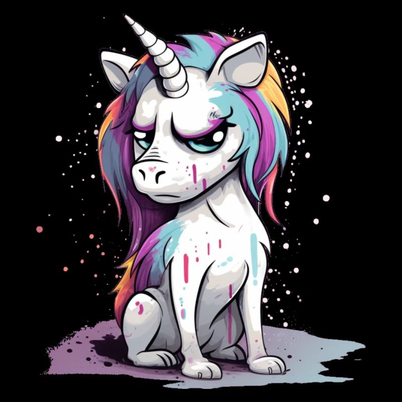 Licorne grincheuse
