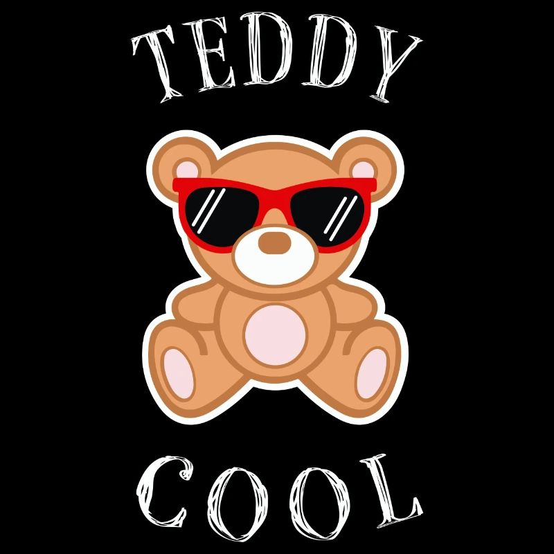 Teddy Cool 😎🐻 - Teddybär mit Sonnenbrille