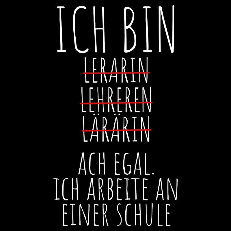 Ich Arbeite An Einer Schule Lehrer Gym Realschule