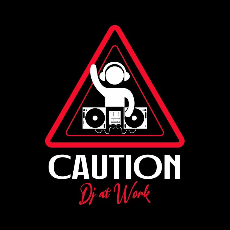 Dj at work music lovers gift