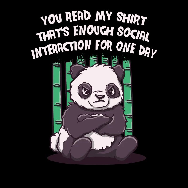 C’est assez d’interaction sociale pour une journée lu