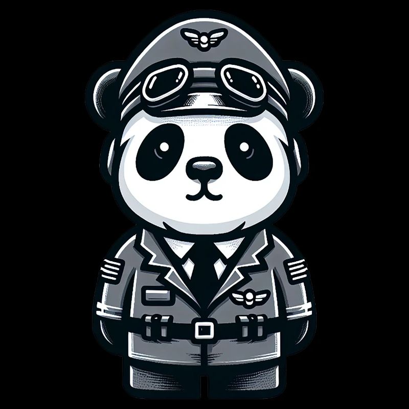 Pilote panda mignon