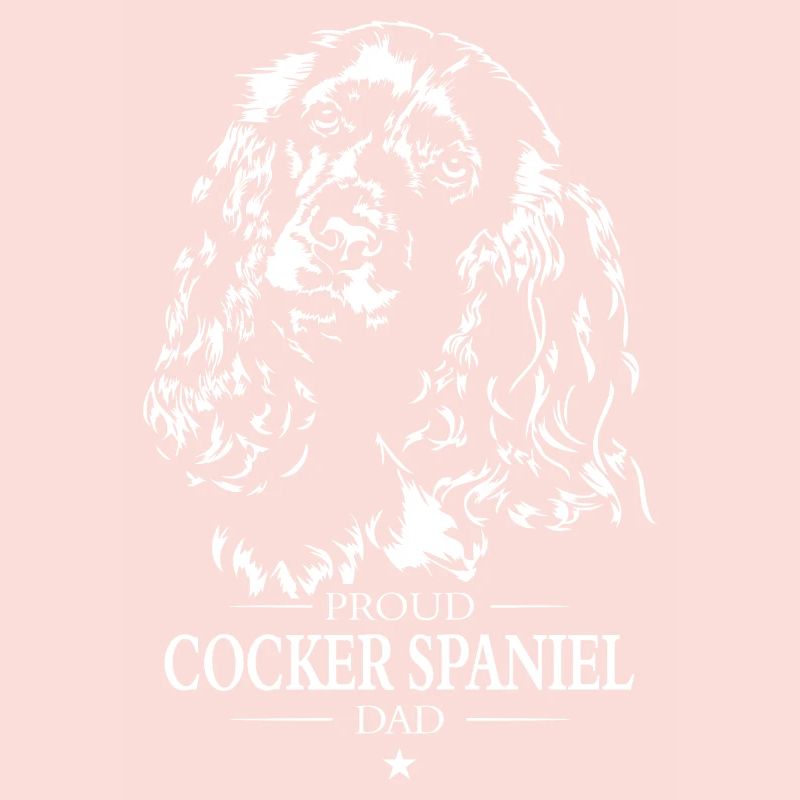 Cocker Spaniel Dad Dog Dog Wilsigns