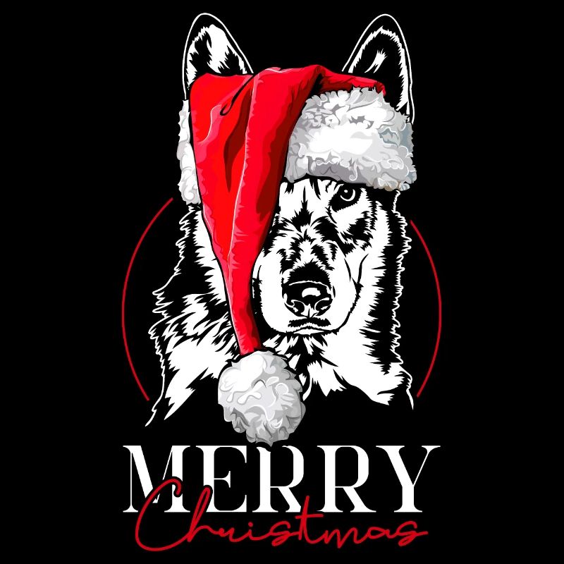Lévrier tchécoslovaque Joyeux Noël