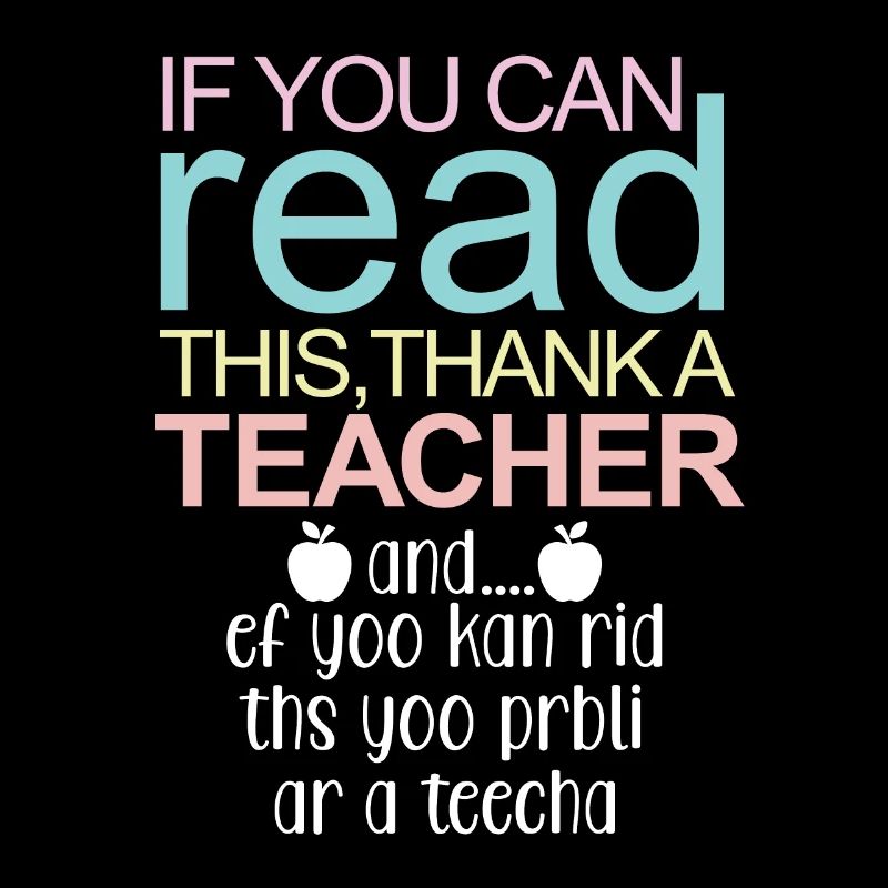 Read Teachers Thank Gift Saying
