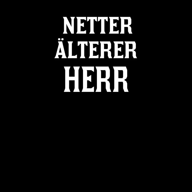 Netter Älterer Herr Großvater Geburtstagsgeschenk