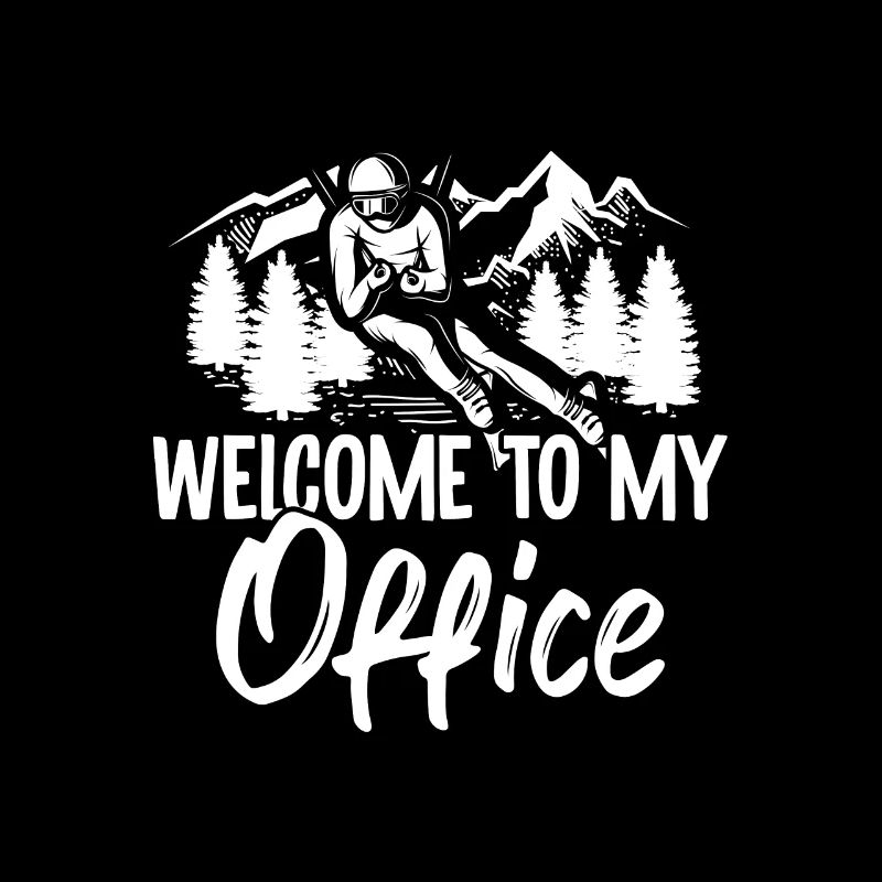 Skiing mountains | Ski skier après-ski gift idea