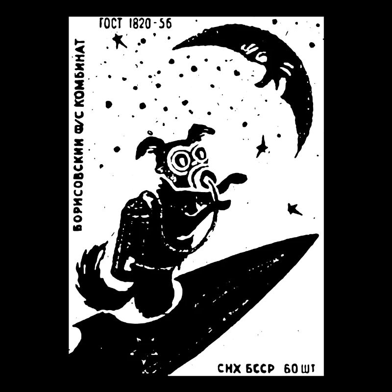 Laika URSS URSS Chien de l’espace cadeau Russie