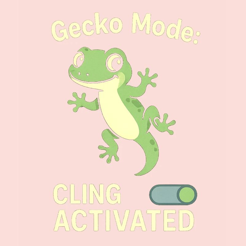 Gecko Lustiger Spruch - mode gecko activé