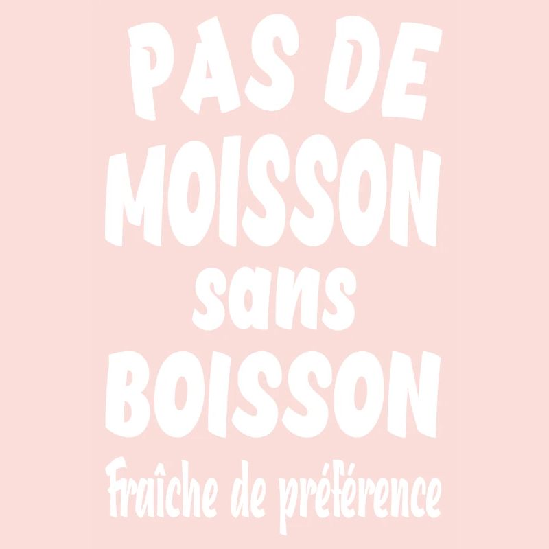 Pas de moisson sans boisson fraîche de préférence