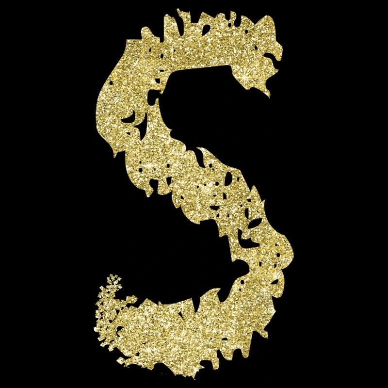 Buchstabe S Geschenk Name 2