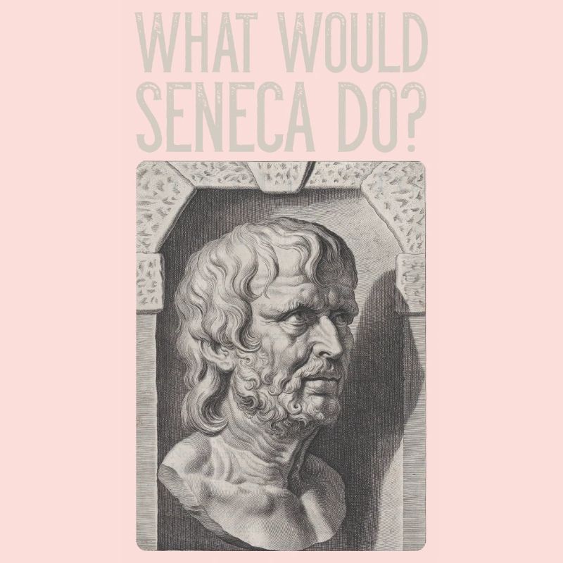 Seneca Bust Stoic Stoa WHAT WOULD SENECA DO?